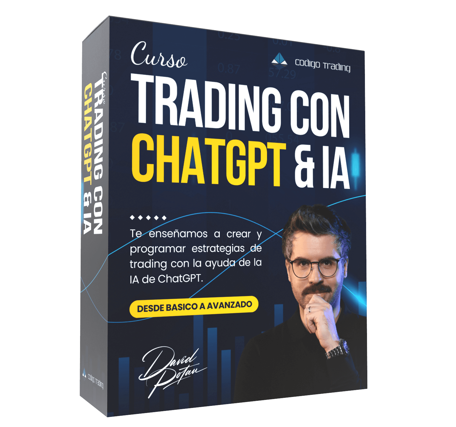 Código Trading — Crea tus Propios Bots de Trading con IA logo